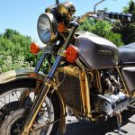 Metallveredelung - Vergolden von Motorradteilen 